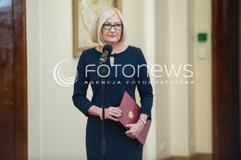  21.02.2018 WARSZWA<br />INAUGURACJA RADY NARODOWEGO INSTYTUTU WOLNOSCI<br />N/Z RZECZNIK RZADU JOANNA KOPCINSKA<br /> 