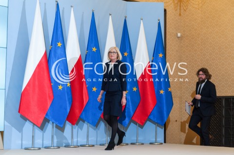  22.02.2018 WARSZAWA<br />KONFERENCJA PRASOWA PREMIERA MATEUSZA MORAWIECKIEGO NA TEMAT WALKI ZE SMOGIEM - PROGRAM RZADOWY SMOG STOP<br />N/Z RZECZNIK RZADU JOANNA KOPCINSKA PODSEKRETARZ STANU W MINISTERSTWIE PRZEDSIEBIORCZOSCI PIOTR WOZNY<br /> 
