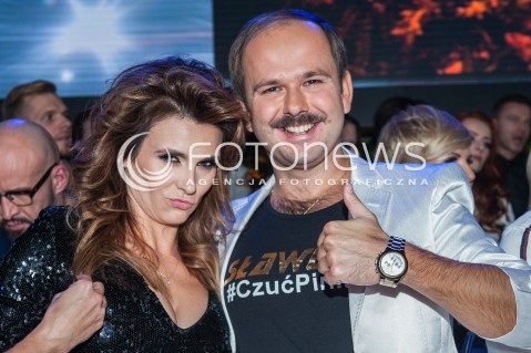  22.02.2018 WARSZAWA<br />PREZENTACJA RAMOWKI TVP WIOSNA 2018<br />N/Z SLAWOMIR ZAPALA MAGDALENA KAJROWICZ<br /> 