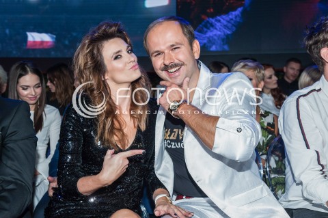  22.02.2018 WARSZAWA<br />PREZENTACJA RAMOWKI TVP WIOSNA 2018<br />N/Z SLAWOMIR ZAPALA MAGDALENA KAJROWICZ<br /> 