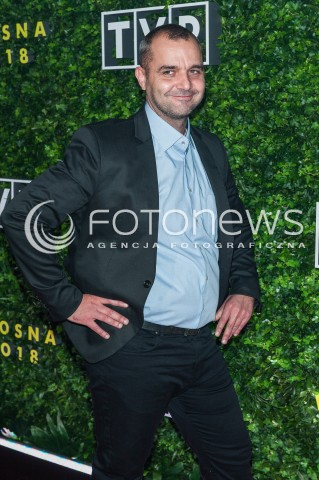  22.02.2018 WARSZAWA<br />PREZENTACJA RAMOWKI TVP WIOSNA 2018<br />N/Z PAWEL KOSLIK<br /> 