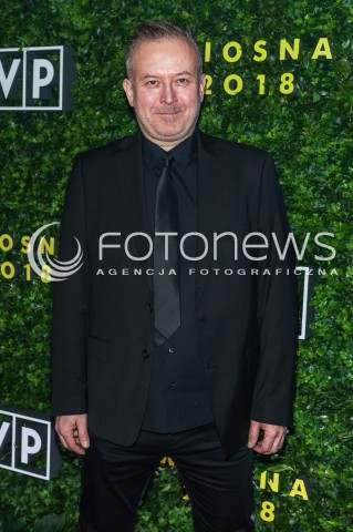  22.02.2018 WARSZAWA<br />PREZENTACJA RAMOWKI TVP WIOSNA 2018<br />N/Z MICHAL BRYS<br /> 