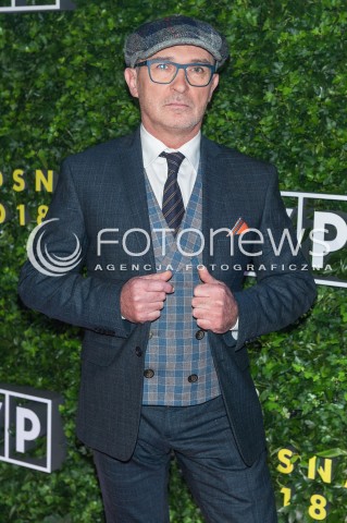  22.02.2018 WARSZAWA<br />PREZENTACJA RAMOWKI TVP WIOSNA 2018<br />N/Z ANDRZEJ KRZYWY<br /> 