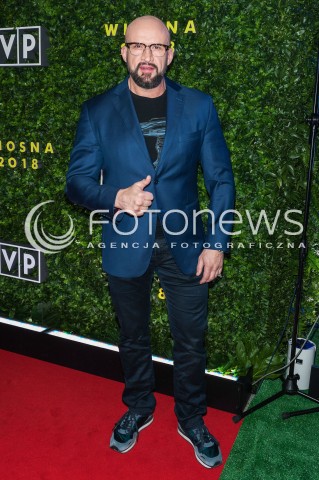  22.02.2018 WARSZAWA<br />PREZENTACJA RAMOWKI TVP WIOSNA 2018<br />N/Z TOMASZ OSWIECINSKI<br /> 