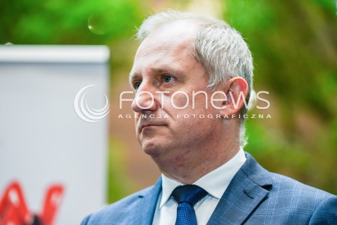  22.02.2018 GDANSK<br />KONFERENCJA PRASOWA Z UDZIALEM LECHA WALESY I GRZEGORZA SCHETYNY W EUROPEJSKIM CENTRUM SOLIDARNOSCI<br />N/Z SLAWOMIR NEUMANN<br /> 