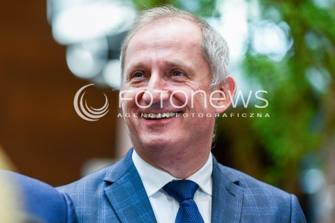  22.02.2018 GDANSK<br />KONFERENCJA PRASOWA Z UDZIALEM LECHA WALESY I GRZEGORZA SCHETYNY W EUROPEJSKIM CENTRUM SOLIDARNOSCI<br />N/Z SLAWOMIR NEUMANN<br /> 