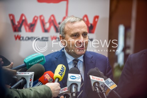  22.02.2018 GDANSK<br />KONFERENCJA PRASOWA Z UDZIALEM LECHA WALESY I GRZEGORZA SCHETYNY W EUROPEJSKIM CENTRUM SOLIDARNOSCI<br />N/Z GRZEGORZ SCHETYNA<br /> 