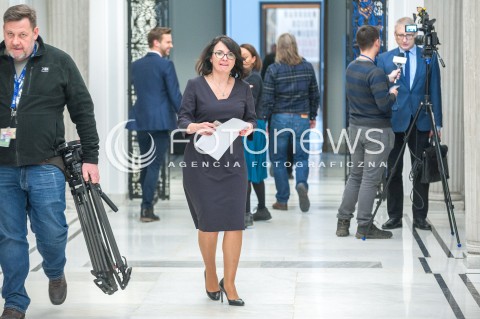  27.02.2018 WARSZAWA SEJM <br />POSIEDZENIE SEJMU<br />N/Z KAMILA GASIUK - PIHOWICZ<br /> 