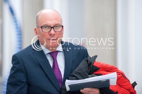  27.02.2018 WARSZAWA SEJM <br />POSIEDZENIE SEJMU<br />N/Z JERZY MEYSZTOWICZ<br /> 
