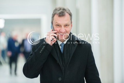  28.02.2018 WARSZAWA SEJM <br />POSIEDZENIE SEJMU<br />N/Z ANDRZEJ HALICKI<br /> 
