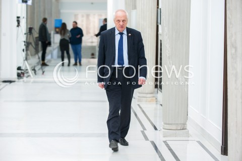  28.02.2018 WARSZAWA SEJM <br />POSIEDZENIE SEJMU<br />N/Z STEFAN NIESIOLOWSKI<br /> 