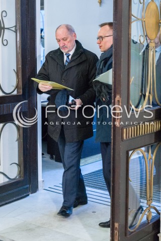  28.02.2018 WARSZAWA SEJM <br />POSIEDZENIE SEJMU<br />N/Z ANTONI MACIEREWICZ<br /> 