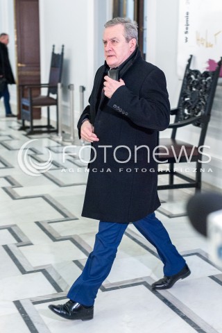  28.02.2018 WARSZAWA SEJM <br />POSIEDZENIE SEJMU<br />N/Z PIOTR GLINSKI<br /> 