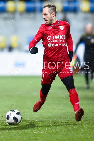  28.02.2018 GDYNIA<br />PILKA NOZNA - EKSTRAKLASA SEZON 2017/2018<br />MECZ ARKA GDYNIA - PIAST GLIWICE<br />N/Z SASA ZIVEC<br /> 
