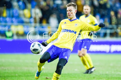  28.02.2018 GDYNIA<br />PILKA NOZNA - EKSTRAKLASA SEZON 2017/2018<br />MECZ ARKA GDYNIA - PIAST GLIWICE<br />N/Z TADEUSZ SOCHA<br /> 