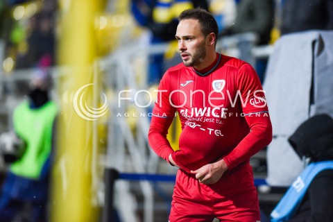  28.02.2018 GDYNIA<br />PILKA NOZNA - EKSTRAKLASA SEZON 2017/2018<br />MECZ ARKA GDYNIA - PIAST GLIWICE<br />N/Z THOMAS HATELEY<br /> 