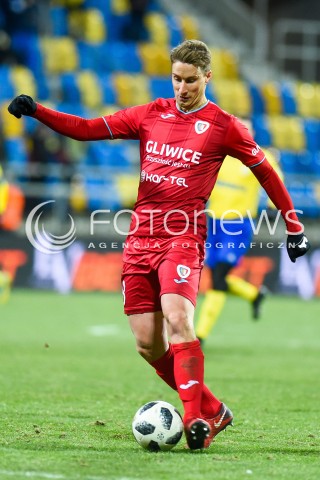  28.02.2018 GDYNIA<br />PILKA NOZNA - EKSTRAKLASA SEZON 2017/2018<br />MECZ ARKA GDYNIA - PIAST GLIWICE<br />N/Z UROS KORUN<br /> 