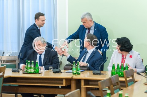  01.03.2018 WARSZAWA SEJM<br />POSIEDZENIE PARLAMENTARNEGO ZESPOLU DS REPARACJI WOJENNYCH <br />N/Z ARKADIUSZ MULARCZYK ANDRZEJ MELAK BARBARA DZIUK SLAWOMIR ZAWISLAK WALDEMAR BUDA<br /> 