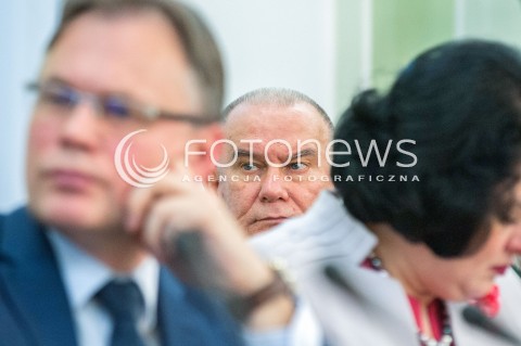  01.03.2018 WARSZAWA SEJM<br />POSIEDZENIE PARLAMENTARNEGO ZESPOLU DS REPARACJI WOJENNYCH <br />N/Z TADEUSZ DZIUBA<br /> 