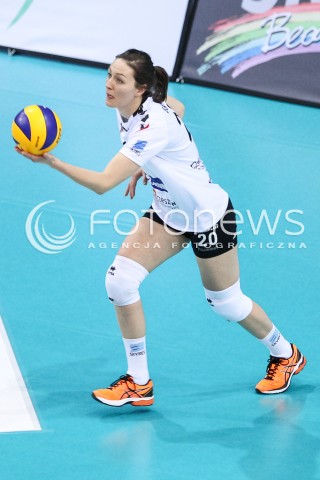  03.03.2018 RZESZOW <br />SIATKOWKA LIGA SIATKOWKI KOBIET LSK 2017/2018 WOMEN VOLLEYBALL POLAND POLISH LEAGUE <br />MECZ DEVELOPRES SKYRES RZESZOW - MKS DABROWA GORNICZA <br />N/Z JELENA BLAGOJEVIC SYLWETKA <br /> 