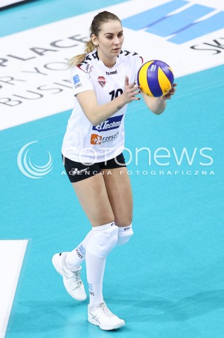  03.03.2018 RZESZOW <br />SIATKOWKA LIGA SIATKOWKI KOBIET LSK 2017/2018 WOMEN VOLLEYBALL POLAND POLISH LEAGUE <br />MECZ DEVELOPRES SKYRES RZESZOW - MKS DABROWA GORNICZA <br />N/Z ADELA HELIC SYLWETKA <br /> 
