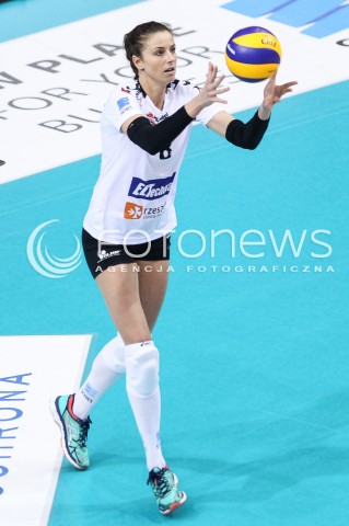  03.03.2018 RZESZOW <br />SIATKOWKA LIGA SIATKOWKI KOBIET LSK 2017/2018 WOMEN VOLLEYBALL POLAND POLISH LEAGUE <br />MECZ DEVELOPRES SKYRES RZESZOW - MKS DABROWA GORNICZA <br />N/Z ANNA KACZMAR SYLWETKA <br /> 