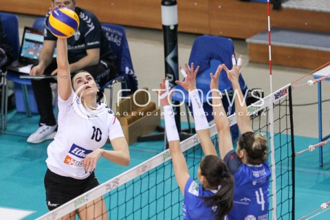  03.03.2018 RZESZOW <br />SIATKOWKA LIGA SIATKOWKI KOBIET LSK 2017/2018 WOMEN VOLLEYBALL POLAND POLISH LEAGUE <br />MECZ DEVELOPRES SKYRES RZESZOW - MKS DABROWA GORNICZA <br />N/Z ADELA HELIC <br /> 