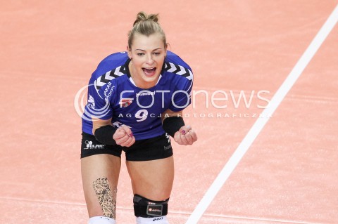  03.03.2018 RZESZOW <br />SIATKOWKA LIGA SIATKOWKI KOBIET LSK 2017/2018 WOMEN VOLLEYBALL POLAND POLISH LEAGUE <br />MECZ DEVELOPRES SKYRES RZESZOW - MKS DABROWA GORNICZA <br />N/Z AGATA SAWICKA RADOSC EMOCJE SYLWETKA <br /> 