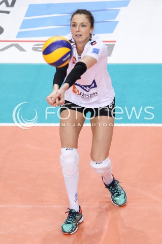  03.03.2018 RZESZOW <br />SIATKOWKA LIGA SIATKOWKI KOBIET LSK 2017/2018 WOMEN VOLLEYBALL POLAND POLISH LEAGUE <br />MECZ DEVELOPRES SKYRES RZESZOW - MKS DABROWA GORNICZA <br />N/Z ANNA KACZMAR SYLWETKA <br /> 
