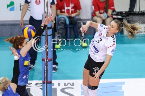  03.03.2018 RZESZOW <br />SIATKOWKA LIGA SIATKOWKI KOBIET LSK 2017/2018 WOMEN VOLLEYBALL POLAND POLISH LEAGUE <br />MECZ DEVELOPRES SKYRES RZESZOW - MKS DABROWA GORNICZA <br />N/Z MONIKA PTAK <br /> 