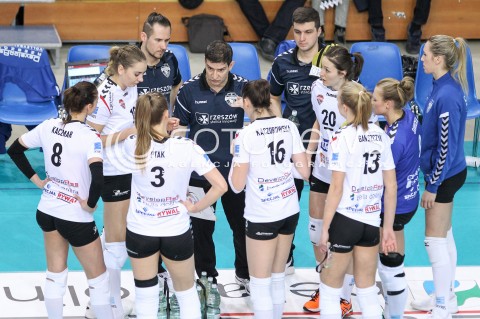  03.03.2018 RZESZOW <br />SIATKOWKA LIGA SIATKOWKI KOBIET LSK 2017/2018 WOMEN VOLLEYBALL POLAND POLISH LEAGUE <br />MECZ DEVELOPRES SKYRES RZESZOW - MKS DABROWA GORNICZA <br />N/Z LORENZO MICELLI - I TRENER ( HEAD COACH ) <br /> 