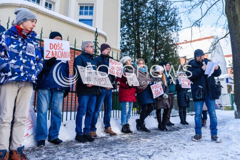 Manifestacja pod Konsulatem Generalnym Rosji w Gdańsku