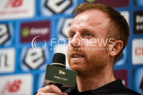 Konferencja nowego trenera Lechii Gdańsk
