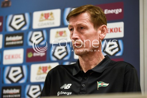  05.03.2018 GDANSK<br />PILKA NOZNA - EKSTRAKLASA SEZON 2017/2018<br />KONFERENCJA PRASOWA NOWEGO TRENERA LECHII GDANSK PIOTRA STOKOWCA<br />N/Z JAROSLAW BAKO<br /> 