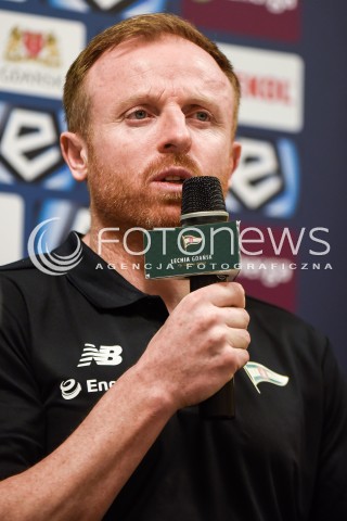  05.03.2018 GDANSK<br />PILKA NOZNA - EKSTRAKLASA SEZON 2017/2018<br />KONFERENCJA PRASOWA NOWEGO TRENERA LECHII GDANSK PIOTRA STOKOWCA<br />N/Z PIOTR STOKOWIEC<br /> 