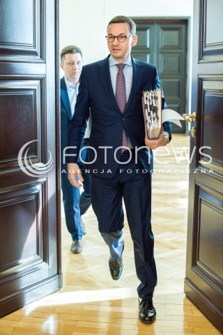  06.03.2018 WARSZAWA<br />POSIEDZENIE RADY MINISTROW<br />N/Z MATEUSZ MORAWIECKI PREMIER<br /> 