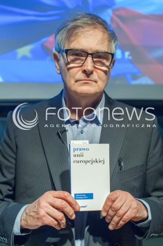  06.03.2018 WARSZAWA<br />KONFERENCJA OLGIERDA LUKASZEWICZA MY OBYWATELE UNII EUROPEJSKIEJ<br />N/Z OLGIERD LUKASZEWICZ<br /> 