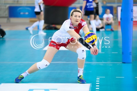  07.03.2018 LODZ SIATKOWKA <br />
ORLEN LIGA  SEZON 2017/2018 <br />
LKS COMMERCECON LODZ - DEVELOPRES SKYRES RZESZOW<br />
N/Z IZABELA KOWALINSKA SYLWETKA<br />
 