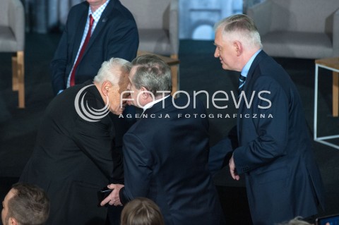  07.03.2018 WARSZAWA<br />OBCHODY 50. ROCZNICY MARCA 68 DEBATA OGOLNOPOLSKI RUCH SPOLECZNY PRZECIW KOMUNIZMOWI<br />N/Z KORNEL MORAWIECKI PIOTR GLINSKI JAROSLAW GOWIN<br /> 