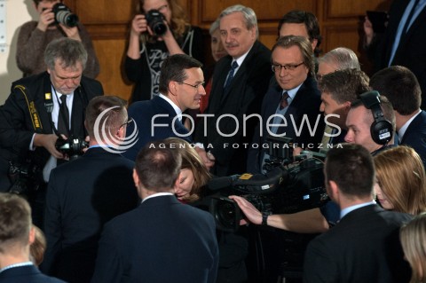  07.03.2018 WARSZAWA<br />OBCHODY 50. ROCZNICY MARCA 68 DEBATA OGOLNOPOLSKI RUCH SPOLECZNY PRZECIW KOMUNIZMOWI<br />N/Z MATEUSZ MORAWIECKI WOJCIECH ROSZKOWSKI JERZY EISLER DARIUSZ GAWIN<br /> 