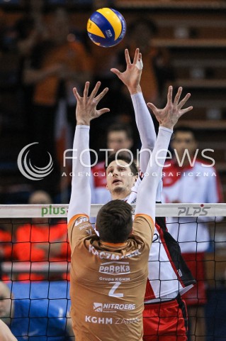  07.03.2018 RZESZOW<br />SIATKOWKA PLUSLIGA 2017/2018 MEN VOLLEYBALL POLAND POLISH PLUS LIGA LEAGUE SEASON 2017/2018 <br />MECZ ASSECO RESOVIA RZESZOW - CUPRUM LUBIN <br />N/Z THIBAULT ROSSARD <br /> 