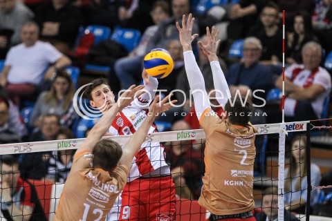  07.03.2018 RZESZOW<br />SIATKOWKA PLUSLIGA 2017/2018 MEN VOLLEYBALL POLAND POLISH PLUS LIGA LEAGUE SEASON 2017/2018 <br />MECZ ASSECO RESOVIA RZESZOW - CUPRUM LUBIN <br />N/Z THIBAULT ROSSARD <br /> 