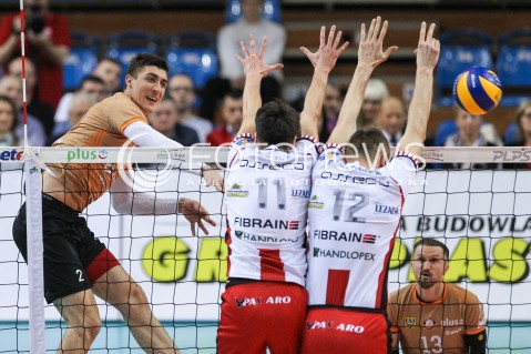  07.03.2018 RZESZOW<br />SIATKOWKA PLUSLIGA 2017/2018 MEN VOLLEYBALL POLAND POLISH PLUS LIGA LEAGUE SEASON 2017/2018 <br />MECZ ASSECO RESOVIA RZESZOW - CUPRUM LUBIN <br />N/Z LUKASZ KACZMAREK <br /> 