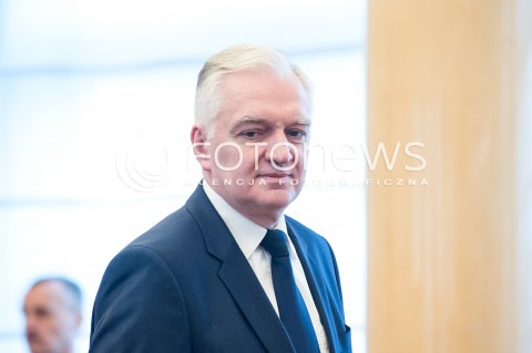  09.03.2018 WARSZAWA<br />KONFERENCJA MINISTRA JAROSLAWA GOWINA I MINISTER JADWIGI EMILEWICZ POLONIA RESTITUTA CYKL KONFERENCJI NAUKOWYCH DEKALOG DLA POLSKI<br />N/Z JAROSLAW GOWIN<br /> 
