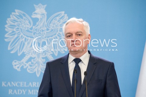  09.03.2018 WARSZAWA<br />KONFERENCJA MINISTRA JAROSLAWA GOWINA I MINISTER JADWIGI EMILEWICZ POLONIA RESTITUTA CYKL KONFERENCJI NAUKOWYCH DEKALOG DLA POLSKI<br />N/Z JAROSLAW GOWIN<br /> 