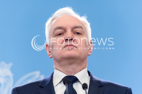  09.03.2018 WARSZAWA<br />KONFERENCJA MINISTRA JAROSLAWA GOWINA I MINISTER JADWIGI EMILEWICZ POLONIA RESTITUTA CYKL KONFERENCJI NAUKOWYCH DEKALOG DLA POLSKI<br />N/Z JAROSLAW GOWIN<br /> 