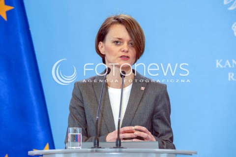  09.03.2018 WARSZAWA<br />KONFERENCJA MINISTRA JAROSLAWA GOWINA I MINISTER JADWIGI EMILEWICZ POLONIA RESTITUTA CYKL KONFERENCJI NAUKOWYCH DEKALOG DLA POLSKI<br />N/Z JADWIGA EMILEWICZ<br /> 