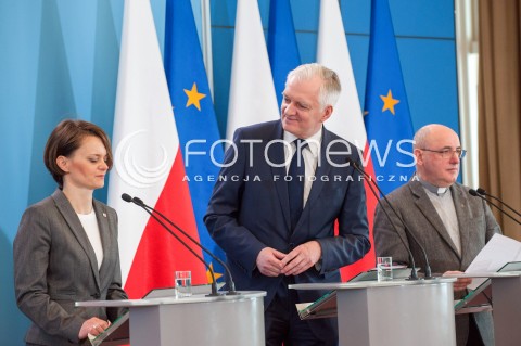  09.03.2018 WARSZAWA<br />KONFERENCJA MINISTRA JAROSLAWA GOWINA I MINISTER JADWIGI EMILEWICZ POLONIA RESTITUTA CYKL KONFERENCJI NAUKOWYCH DEKALOG DLA POLSKI<br />N/Z JAROSLAW GOWIN JADWIGA EMILEWICZ<br /> 