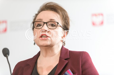  09.03.2018 WARSZAWA<br />KONFERENCJA PRASOWA MINISTER ANNY ZALEWSKIEJ<br />N/Z MINISTER EDUKACJI NARODOWEJ ANNA ZALEWSKA<br /> 