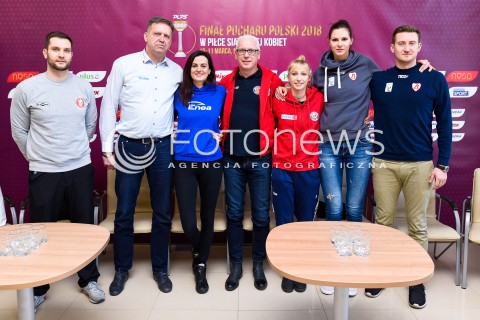 Konferencja inaugurująca finał Pucharu Polski Kobiet w Nysie